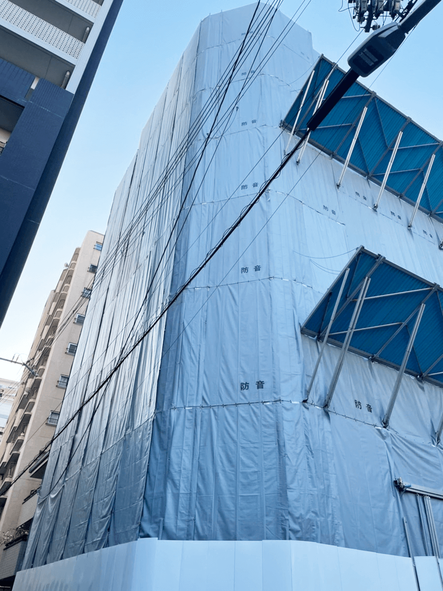 アスベスト除去作業